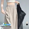 Calça Larga Feminina Verão 2026 Novo Estilo Strass Tencel Linho Perna Larga Yamamoto Reta Casual Calça Longa com Strass para Mulheres