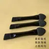Pincel para Cejas de Tubo de Aluminio Completo + Esponja para Sombras de Ojos Pincel para Maquillaje de Ojos Esponja de Látex Negra Pincel para Maquillaje de Ojos Maquillaje Uniforme 5.2