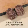 Marca Tradicional de Incienso con Diseño de Zorro, Colgante para Templo, Accesorio para Correa de Teléfono, Marca de Incienso Herbal Natural Hecho a Mano