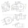Base de Inductor Base de Anillo Magnético 28X25 BASE-090