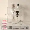 Portavasos de Acrílico Portavasos para Taza de Té Estante de Almacenamiento para Juego de Té Portavasos para Cafetería Portavasos para Vasos de Agua Organizador de Almacenamiento