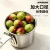 Recogedor de Frutas para Recoger Nísperos, Frutas, Dátiles, Albaricoques, Ciruelas y Bayas de Laurel; Recogedor de Frutas Agrícola a Prueba de Óxido