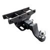 Adecuado para 07-26 Jeep Wrangler Jk Jl Enganche de Remolque Modificado Ensamblaje de Remolque Trasero Engrosado con Pestillo