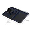 Alfombrilla antideslizante para teléfono móvil de coche, alfombrilla de almacenamiento para coche, soporte de navegador giratorio de 360 grados, alfombrilla para panel de instrumentos, suministros para coche
