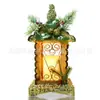 Novo produto Decoração de Natal Lâmpada de Vento Decoração de Mesa de Natal Luz Noturna Decoração de Vitrine Adereços de Lâmpada de Vela