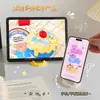 Soporte para Teléfono de Gato de Dibujos Animados Soporte para Teléfono de Escritorio Creativo Lindo Cola de Gato Soporte Perezoso para Tableta