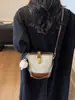 Bolsos de Mujer Transfronterizos Populares de Moda Otoño Versátil Nuevo 2025 Bolso de Hombro Bolso Cruzado Bolso de Mano Bolso Cubo