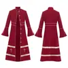 Fantasia Cosplay de Monge Sacerdote Medieval Halloween Vestido Clero Roupão Cosplay Role Play