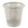 Cubo de Basura para Clasificar en Casa Tamaño Grande Plástico PP Espesado Clasificación de Residuos con Anillo de Presión Cubo de Basura sin Tapa Sala de Estar Cocina