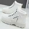 Sapatos femininos de algodão sapatos transfronteiriços que aumentam a altura novo estilo feminino tamanho grande moda botas de algodão sola grossa confortáveis botas longas botas à prova de frio e quentes