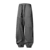 Pantalones casuales nuevos para hombre de primavera y otoño, pantalones deportivos tipo jogger holgados casuales de estilo americano, pantalones largos modernos para hombre