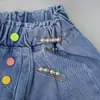 Etiqueta de alfiler calabaza pequeña oro tienda de ropa etiqueta hebilla pin broche fijado ropa clip de papel grande