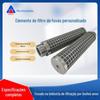 Filtro de óleo de vedação de aço inoxidável Filtro de óleo de vedação 5um filtro de feltro sinterizado de aço inoxidável 316L filtro de feltro sinterizado