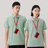 Camisa POLO Masculina Roupas de Trabalho de Manga Curta Lapela da Equipe Camiseta Roupas de Trabalho Cor Sólida Roupas de Trabalho Verão Bordado Impressão Logotipo