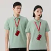 Camisa Polo Formula Camiseta Publicidad Camiseta Fabricación Ropa de Trabajo Seda de Hielo Manga Corta Ropa de Trabajo Ropa de Trabajo de Verano Logo Estampado T