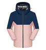 Chaqueta de trabajo impermeable bicolor, logo impreso o bordado personalizado, ropa de trabajo para reparación de automóviles, chaqueta fina para equipo corporativo