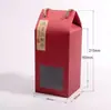 Caixa de Embalagem de Polygonatum e Gergelim Preto 0,5kg Caixa de Presente Cabelo Preto Bolo de Gelatina de Pele de Jumento Meio Libra 250g Caixa de Pimenta de Sichuan Chá