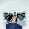 Nuevas gafas de sol Love Party, tendencia transfronteriza, gafas de sol de moda con forma de corazón, gafas de sol con sonido tembloroso con venta al por mayor