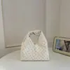 Bolsa Tote de Ombro Único Grande Capacidade Estilo Coreano Verão 2026 Vintage Poá Moda para Mulheres, Bolsa de Faculdade Estilosa, Bolsa de Mão Retrô