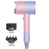 Amazon Cross-border Secador de cabelo de alta velocidade Secador de cabelo de salão de beleza doméstico de alta potência Secador de cabelo de íons de luz azul para cuidados com os cabelos