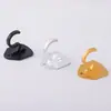 Gancho para ropa de aluminio sin clavos gancho para colgar en la pared de baño para toallas fila de ganchos para ropa sombrero detrás de la puerta estante colgante de cocina