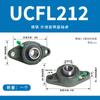 Serie Ucfl Diámetro Interior 12 mm - 80 mm Carcasa de Rodamiento con Forma de Diamante de Hierro Fundido/Acero Fundido Rodamiento de Superficie Esférica Exterior con Carcasa