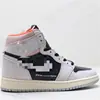 Putian Transfronterizo AJ1 Clásico de Caña Alta Versátil Casual Zapatos de Baloncesto de Combate Real 1 Zapatos Deportivos Zapatos de Hombre Zapatos de Mujer Zapatos de Pareja