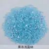 Pedras de Resina Strass Flatback Redondo Iridescente Gelatina Strass AB DIY Capa de Celular Strass Autocolante Acessórios de Joalheria Strass Coloridos para Unhas