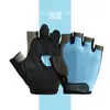 Guantes de Fitness para Adultos de Medio Dedo para Mujer, Delgados, para Deportes al Aire Libre, Montañismo, Pesca, Antideslizantes, Transpirables, Ciclismo, Guantes de Protección Solar