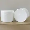Nova Garrafa de Creme de 350g Plástico PP Boca Larga Garrafa Camada Única Brilhante Garrafa de Creme para Cera de Cabelo Máscara Capilar Esfoliante
