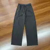 Pantalones de Chándal Rectos Deconstruidos de Lujo Yutang para Hombre, Nueva Colección Otoño/Invierno, Ligeramente Anchos, Versátiles, Pantalones Largos para Viajar y Casuales