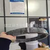 Suministro de anillo de sellado de tres aletas de fibra de carbono relleno de PTFE, anillo de sellado AB modificado con PTFE