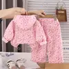 2026 Nueva Ropa Infantil de Comercio Exterior para Niñas, Conjunto de Otoño, Conjunto de Dos Piezas con Sudadera con Capucha y Cremallera de Manga Larga con Estampado Completo de Letras y Leopardo para Niños