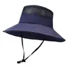 Sombrero de Pescador, Sombrero de Sol de Verano, Sombrero de Senderismo para Exteriores para Hombre, Sombrero de Pesca, Sombrero Todo en Uno con Protección Facial y para el Cuello, Sombrero de Sol de Ala Ancha