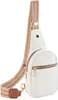 Bolso de Hombro de Cuero para Mujer Bolso Cruzado Bolso de Cintura Moda Casual Versátil Bolso de Pecho para Mujer Bolso Lion Ling