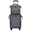 Bolsa con Ruedas para Hombres y Mujeres, Bolsa de Equipaje, Set de 18 pulgadas, Mochila Elegante Ligera, Bolsa de Viaje, Maleta de Ruedas, Maleta de Mano