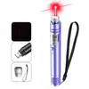 Lanterna laser de luz verde de alta potência com carga direta USB padrão de estrelas laser luz vermelha laser verde