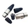 Venta directa etapa de equilibrio de cabezal Canon de 4 núcleos cabezal Canon (XLR) enchufe mezclador de audio de micrófono cabeza macho cabeza hembra
