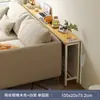 Armario de almacenamiento detrás del sofá, mesita de noche y mueble estrecho a los pies de la cama, uso doméstico en la sala de estar, estante largo ultradelgado montado en la pared para el dormitorio