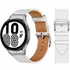 Adequado para Samsung Galaxy Watch 6 Classic Watch Pulseira de Couro Genuíno Watch5/4 Couro Curvo