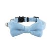 Collar de pana para mascotas, nuevo y transfronterizo, con colgante ajustable de algodón, para gatos y perros.
