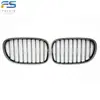 Adecuado para BMW Serie 7 F01 F02 Rejilla de Admisión de Aire de Barra Horizontal Negra Brillante Modificada 2008-2014