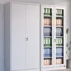 Gabinete de Arquivo Espessado Gabinete de Escritório de Ferro Gabinete de Fichas Financeiras Gabinete de Arquivo Gabinete de Informações Armário de Armazenamento Trancável de Aço