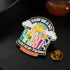 Insignias Metálicas de Epoxy Redondas e Irregulares Hechas a Medida, Insignias de Trabajo Personalizadas, Insignias de Clase, Insignias Escolares, Insignias de Empresa, Insignias de Pecho y Pines
