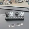 Coche Nuevo Modelo Toothless Letrero de Estacionamiento Temporal Placa de Número de Teléfono de Coche de Dibujos Animados para Mover el Coche Placa de Número de Teléfono Móvil para Uso en Vehículo