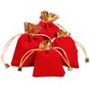Joyería Jade Jade Embalaje Bolsa de Papel Bolso Caja de Joyería Papel Kraft Bolsillo de Lote Bolsa de Franela Bolsa de Regalo
