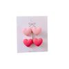 Pinza para el cabello rosa dulce estilo coreano 2023 Nueva Linda Clip lateral Amor Pinza para el cabello pequeña Clip para flequillo lateral Accesorios para el cabello de niña