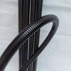 Resorte de codo para conducto de PVC, procesamiento de resorte, alargado un metro, 1.5 metros, ferretería de resortes, fabricante de resortes, Negro