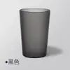 Copo Simples para Enxaguante Bucal Doméstico, Transparente, de Aparência Sofisticada, Fosco, Copo Criativo de Plástico para Escova de Dentes para Casais