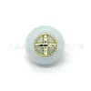 11,5 mm redondo resina metal combinação botão duplo moda camisa camisa pé alto botão de costura à mão atacado